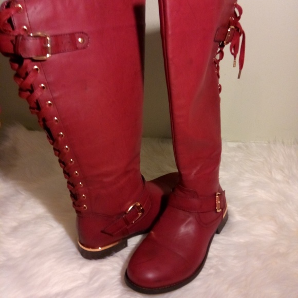 torrid red boots